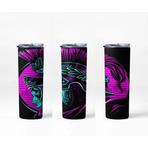 Skull Warrior New Hot & Cold Stainless Steel Tumbler  - 20 oz